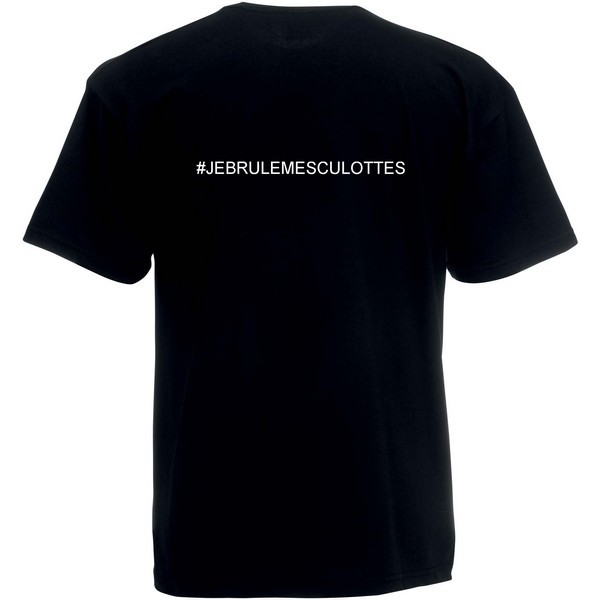 T-Shirt  #JeBruleMesCulottes 